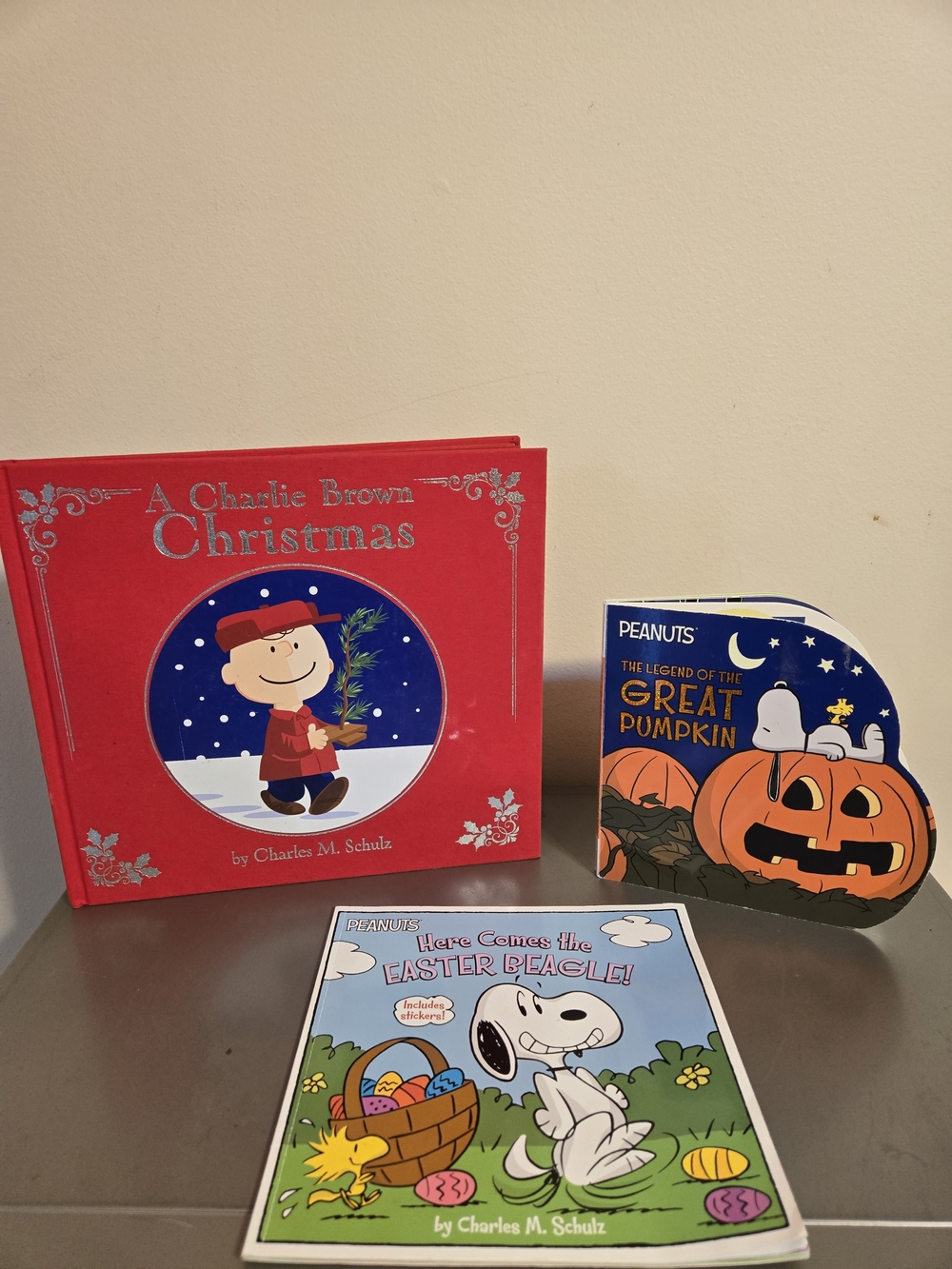 Peanuts Charlie Brown Snoopy Children's Book Set